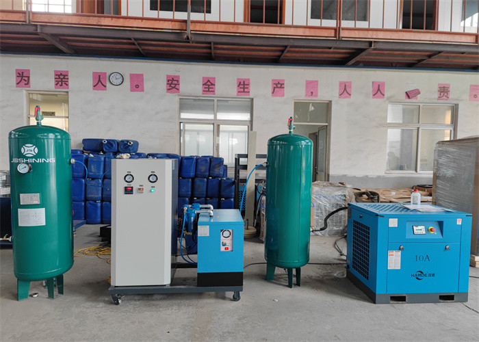 مولد النيتروجين عالي الضغط في حاوية توفير الطاقة 200NM3/H تدفق CE ASME CCS ABS BV