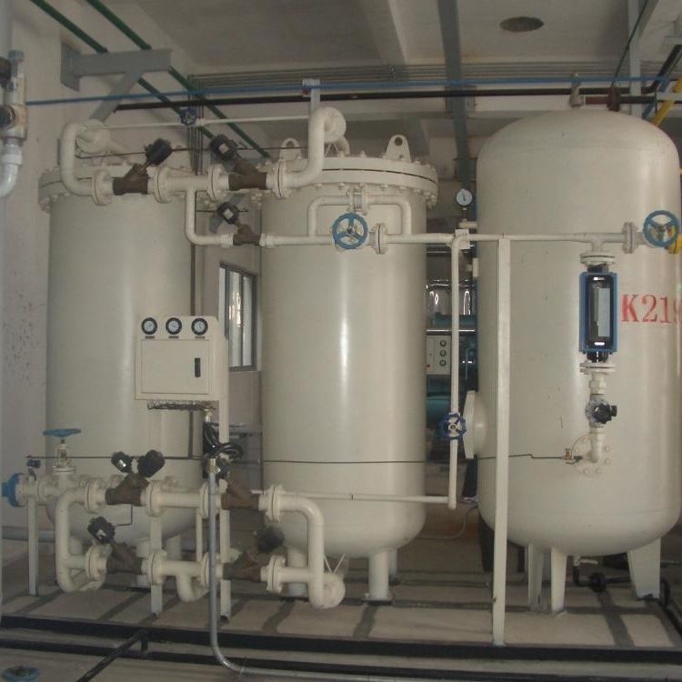 الغذاء الصف PSA مولد النيتروجين مع برغي ضاغط الهواء ارتفاع ضغط