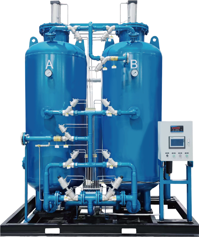 مولد النيتروجين EPV-15MZ+ Plus Twin Tower PSA بنسبة 99.999% من النقاء العالي للغاية ومعدل التدفق 15Nm3/h مع التحكم في PLC