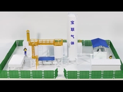 CE 93 ٪ VPSA مولد الأوكسجين للزجاج المصقول