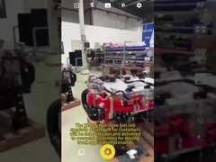 690*660*500mm 40kW نظام خلايا وقود الهيدروجين 0 - 500A للسيارة